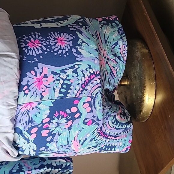 LILLY PULITZER Gypsea Girl Deep Indigo Lana Skort Romper. Small - Picture 12 of 14